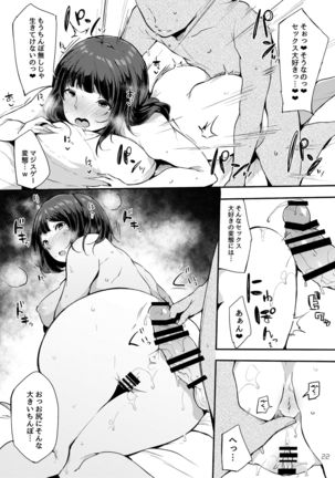 Seiso dakedo Bitch de Sex Daisuki Arimura-san. Page #22