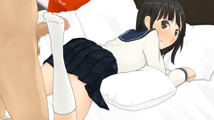 Shoujo Folder: Seifuku Shoujo Footjob