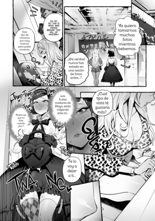 Futanari-san to Nonke-san ♀ Hatsu Date Hen | Straight Girl Meets Futa: The First Date Spanish (decensored) - Page 13