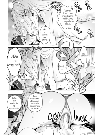 Futanari-san to Nonke-san ♀ Hatsu Date Hen | Straight Girl Meets Futa: The First Date Spanish (decensored) - Page 23