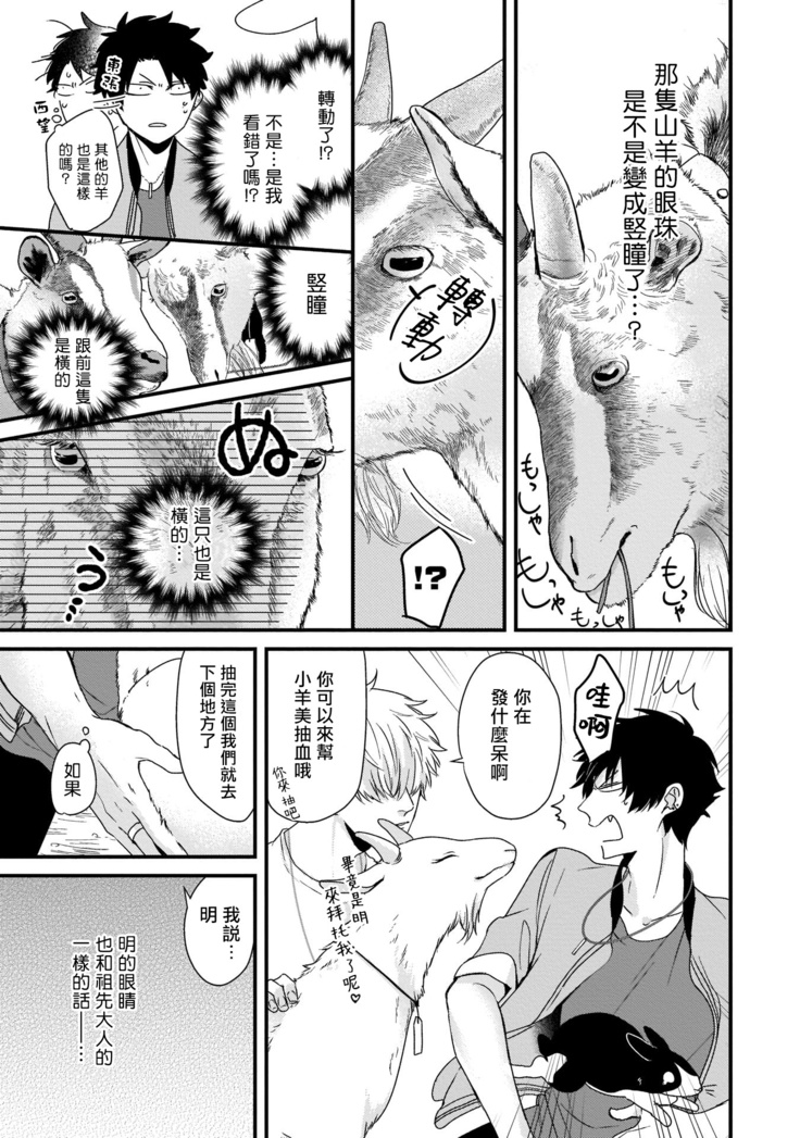Yagi to Ookami no Hatsujou Jijou | 山羊与狼的发情情况 Ch. 1-3