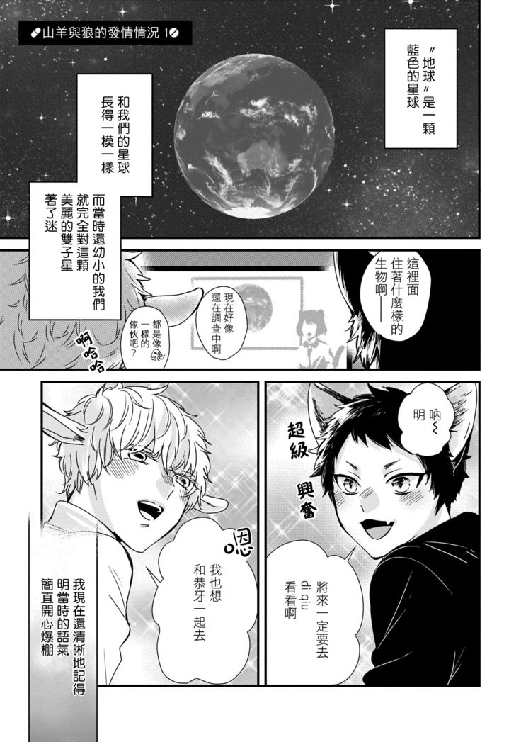 Yagi to Ookami no Hatsujou Jijou | 山羊与狼的发情情况 Ch. 1-3