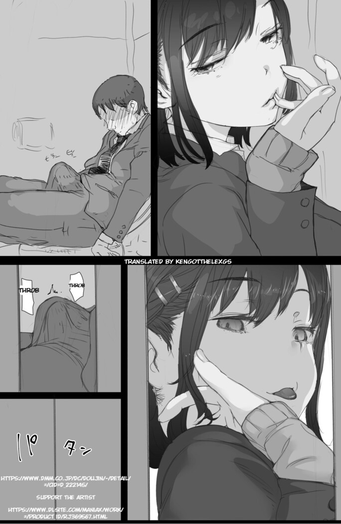 Tsuukin Densha de Oppai o Mise ni Kuru Musume ga Ite Komattemasu