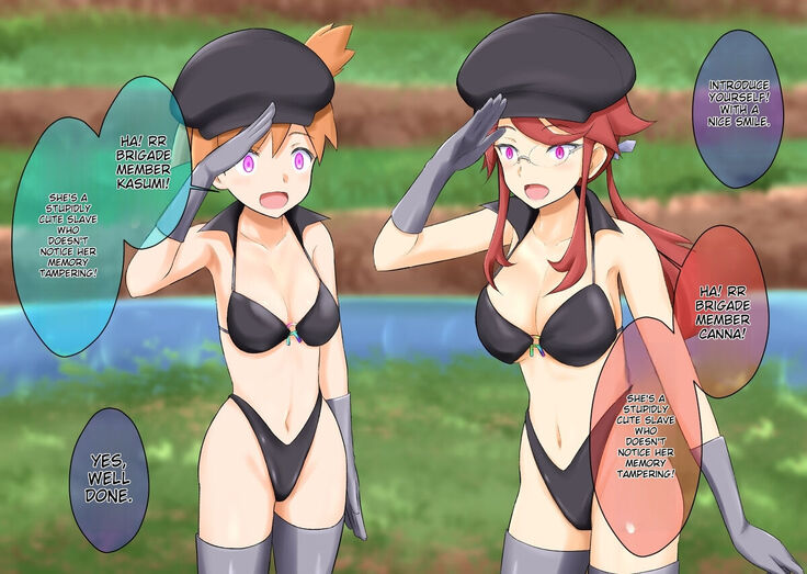 Pokemon - Team rainbow rocket brainwashing harem project