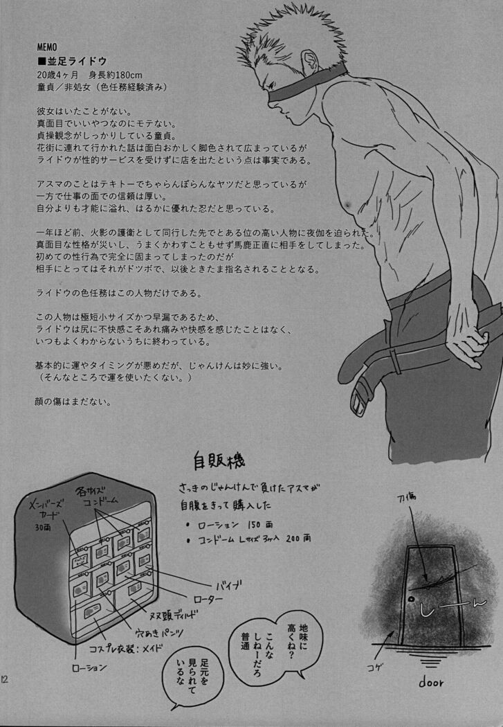 Sekkusu shinai to derarenai heya ni tojikomerareta asuma to raidou