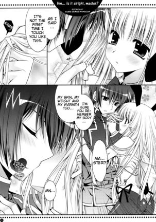 Anou... korede ii desu ka? Goshujin-sama | Hm... Is it alright, Master? Page #15