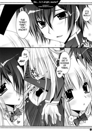 Anou... korede ii desu ka? Goshujin-sama | Hm... Is it alright, Master? Page #12