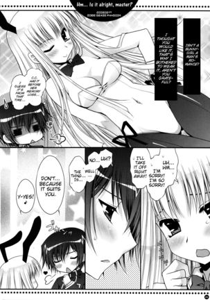 Anou... korede ii desu ka? Goshujin-sama | Hm... Is it alright, Master? Page #25
