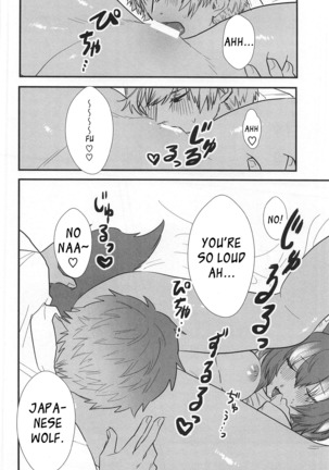 Kanojo ga Nihon Ookami no Baai. Page #16