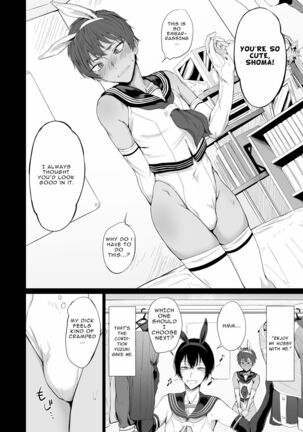 "Konna no, Mou Manko da yo..." Osananajimi no Gokubuto Chinpo de Josou Mesuiki o Oshiekomareta Boku | My Childhood Friend Made Me Cross-dress and Femgasm with his Thick Dick - Page 7