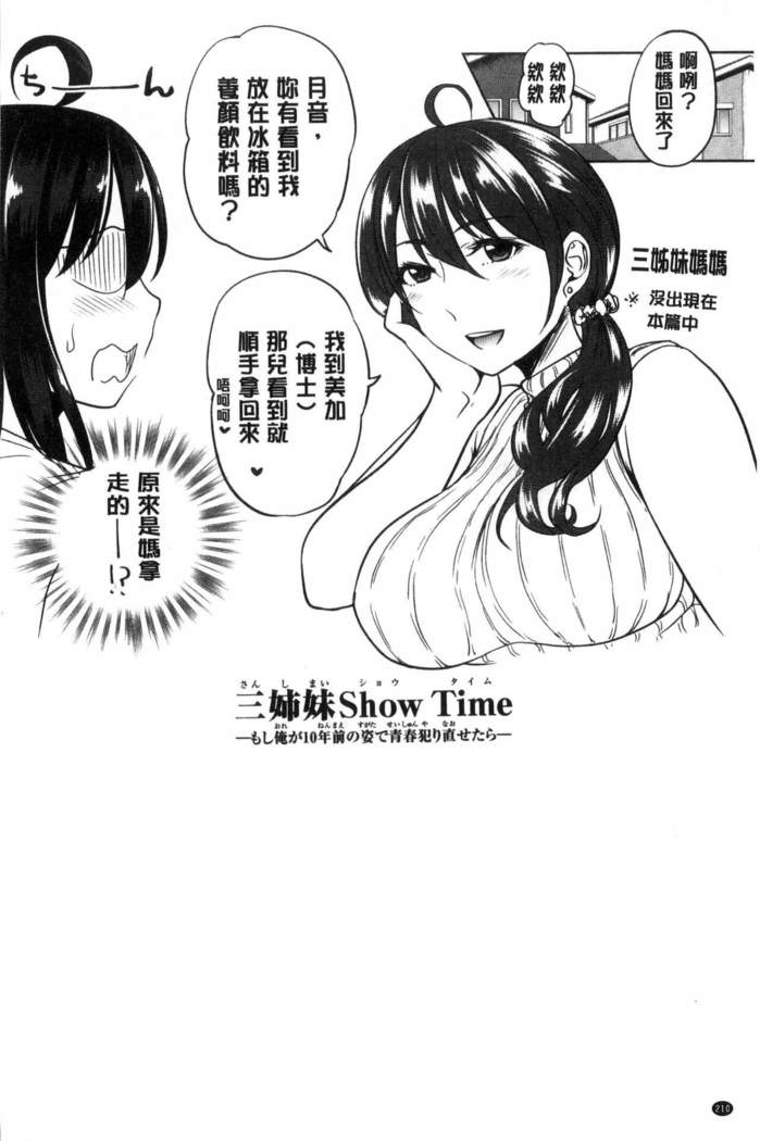 Sanshimai Show Time -Moshi Ore ga 10-nen mae no Sugata de Seishun Yarinaosetara- | 三姉妹ShowTime -如果我以10年前的模樣青春再玩一次的話-