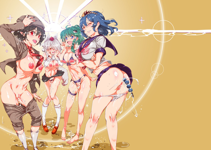 Oidemase!! Jiyuu Fuuzoku Gensoukyou 2-haku 3-kka no Tabi - Moriya Jinja & Tengu Heni | 어서 오십시오!! 자유풍속 환상향 2박3일 여행 - 모리야 신사 & 텐구 편