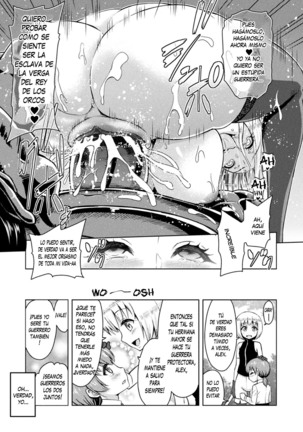 Erona -Orc no Inmon ni Okasareta Onna Kishi no Matsuro- | Erona -La Caída de una Hermosa Guerrera Maldecida con la Lasciva Marca de un Orco- Ch. 1-3 Page #74