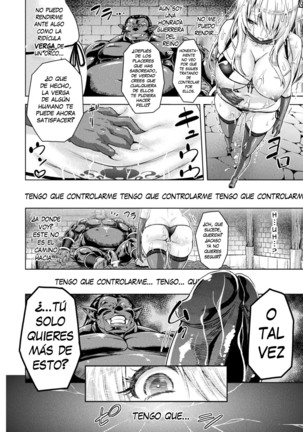 Erona -Orc no Inmon ni Okasareta Onna Kishi no Matsuro- | Erona -La Caída de una Hermosa Guerrera Maldecida con la Lasciva Marca de un Orco- Ch. 1-3 - Page 61