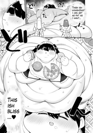 Ayano's Weight Gain Diary: Dream! - Page 7