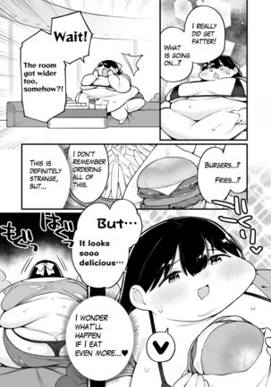 Ayano's Weight Gain Diary: Dream! - Page 3