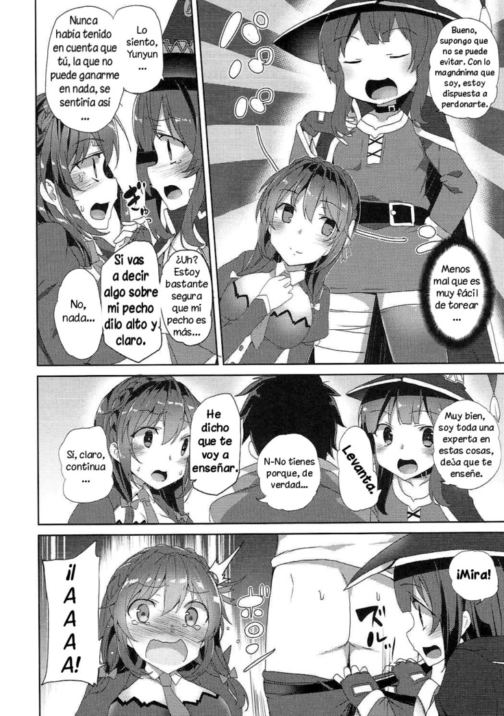 Kono Subarashii Kouma no Musume-tachi to 3P o!