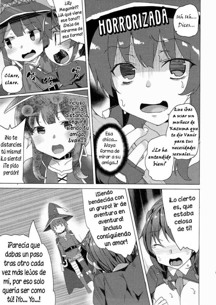 Kono Subarashii Kouma no Musume-tachi to 3P o!