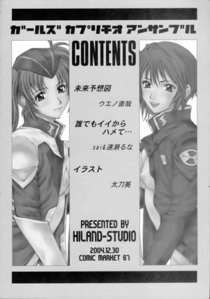 Gundam Seed Destiny - Girl's Capriccio Ensemble - Page 3
