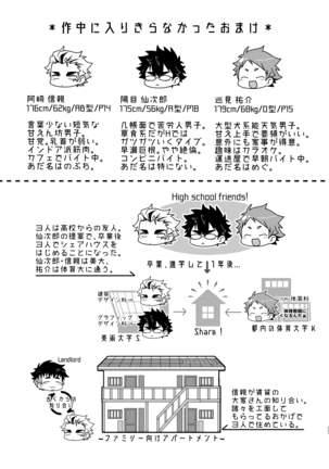Inmoraburu sheahausu bōizu | Immortal share house boys Page #32