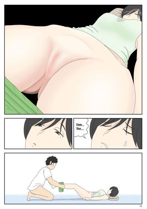 Onaneta Kaa-san 2 ~Otto no Yoko de~ | Masturbating to Mom ~Beside Her Husband~ - Page 16