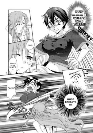 Kirito-kun no Shiroku Betatsuku nani ka Page #4