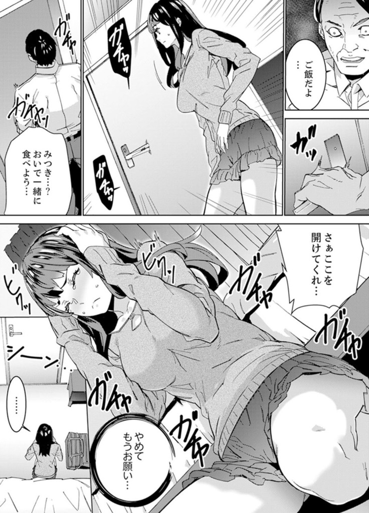 非常停止したエレベーターで…義父と暗闇SEX【完全版】