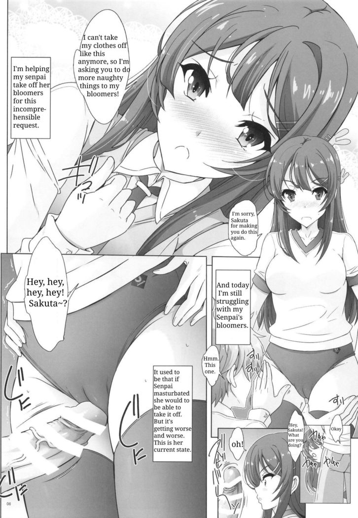 Seishun Bloomer Yarou wa Kuikomi Senpai no Shiri o Momimakuru