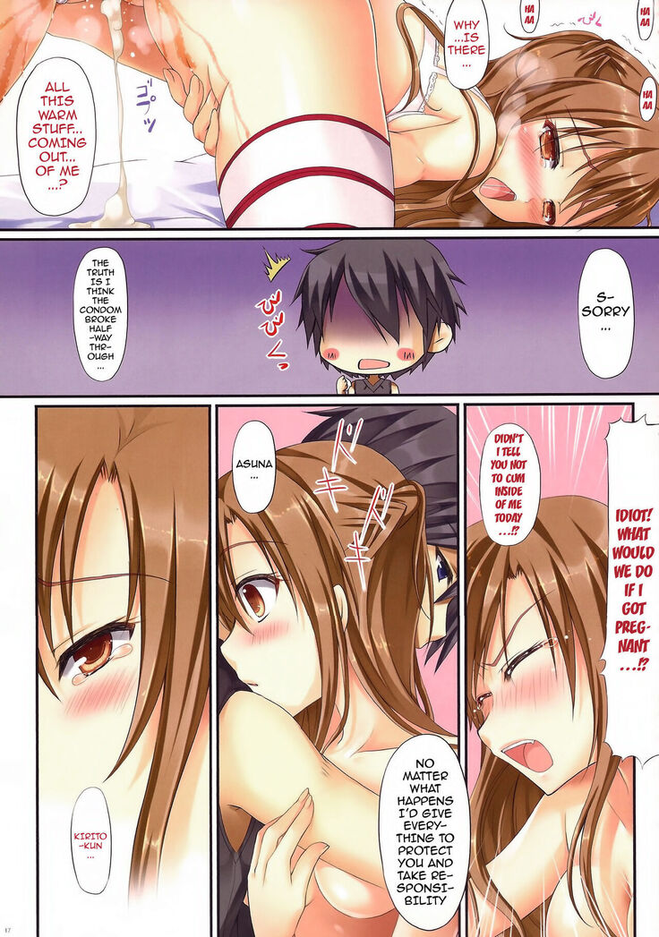 Asuna ni 100% Nama Nakadashi Shimasu | Cumming Inside Asuna 100% Raw