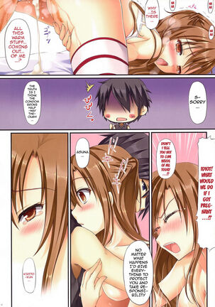 Asuna ni 100% Nama Nakadashi Shimasu | Cumming Inside Asuna 100% Raw - Page 16