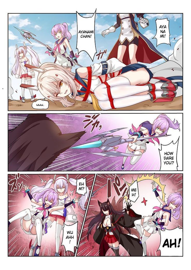 Overreacted hero Ayanami made to best match before dinner barbecue