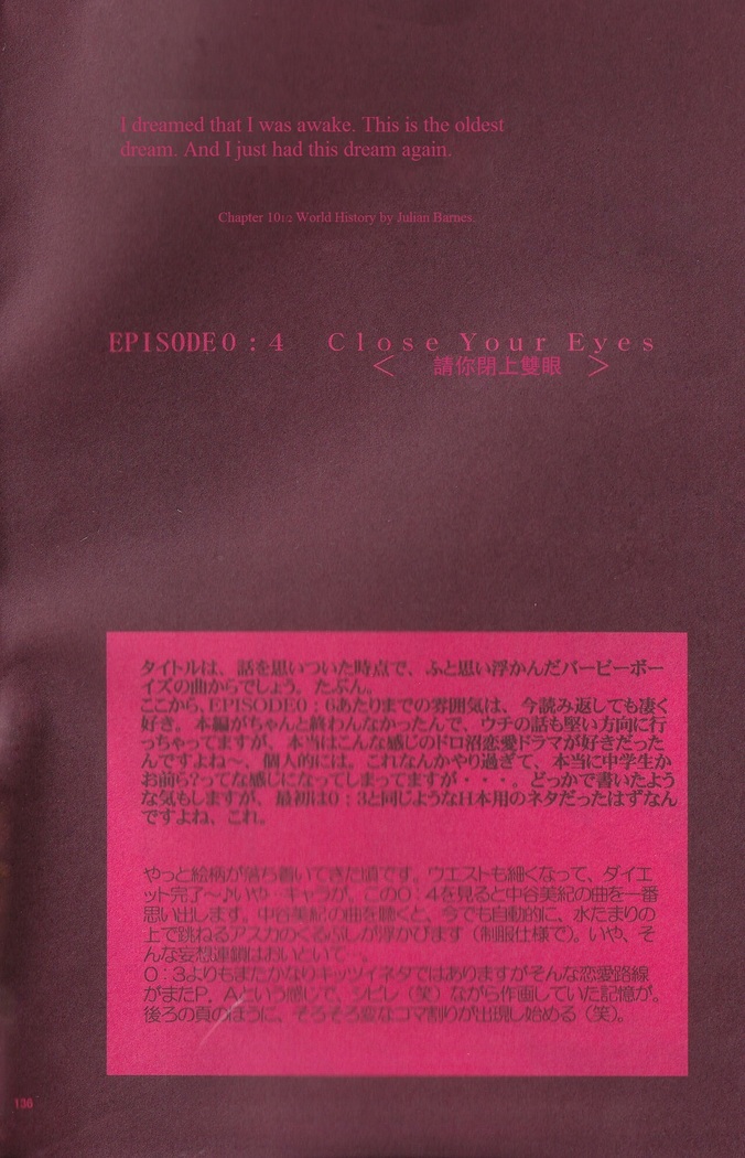 Close your eyes Episode 0:4