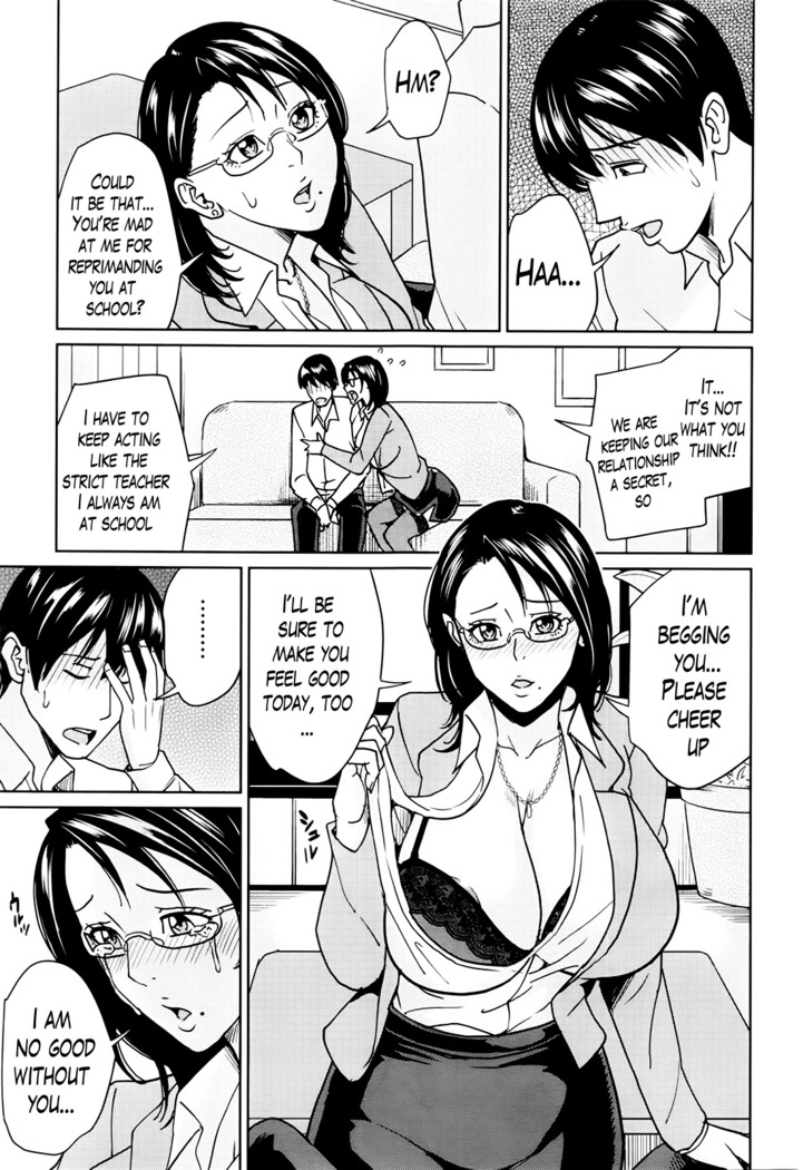 Kyouko Sensei to Boku no Himitsu | Kyouko-sensei and My Secret Ch. 1-4 END