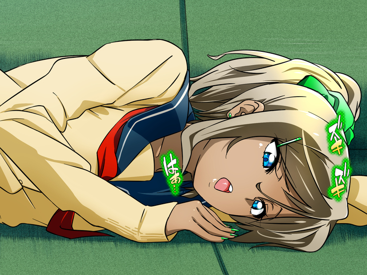 女の子だって性欲が抑えきれないときもある！ inチ○チン電車