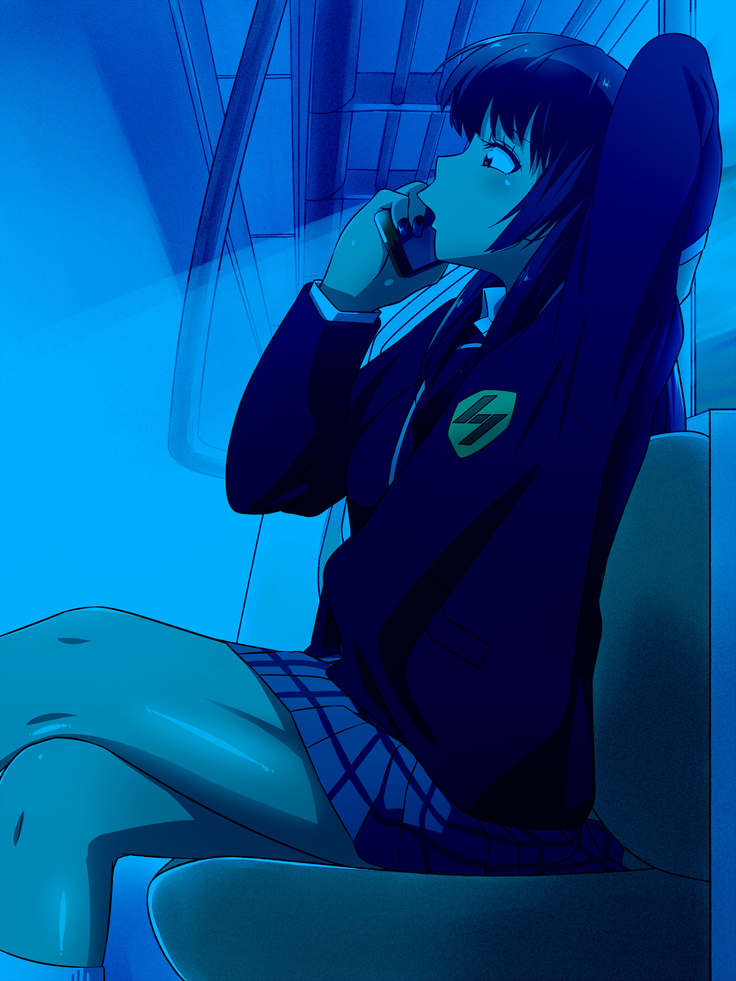 女の子だって性欲が抑えきれないときもある！ inチ○チン電車