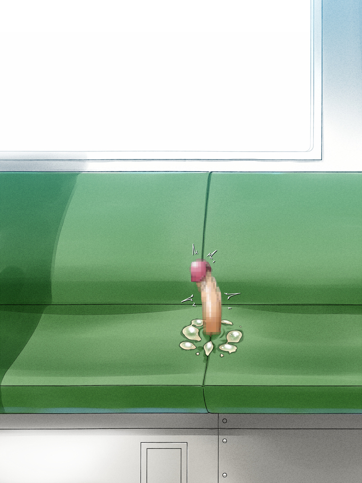 女の子だって性欲が抑えきれないときもある！ inチ○チン電車