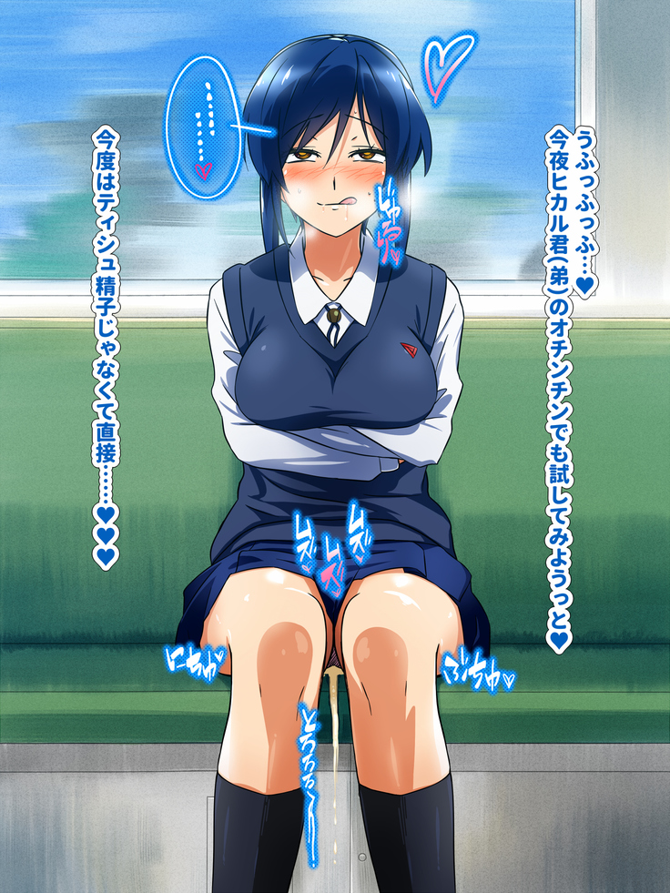 女の子だって性欲が抑えきれないときもある！ inチ○チン電車