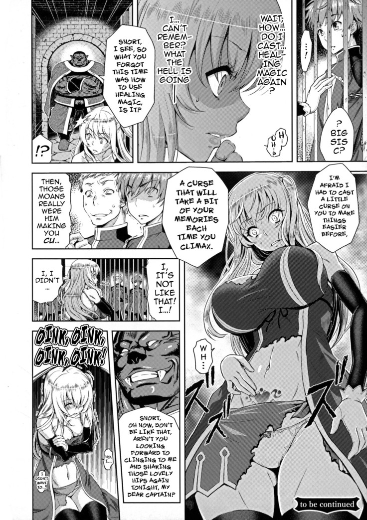 Erona ~Orc no Inmon ni Okasareta Onna Kishi no Matsuro~ | Erona ~The Fall of a Beautiful Knight Cursed with the Lewd Mark of an Orc~ Ch. 1-4