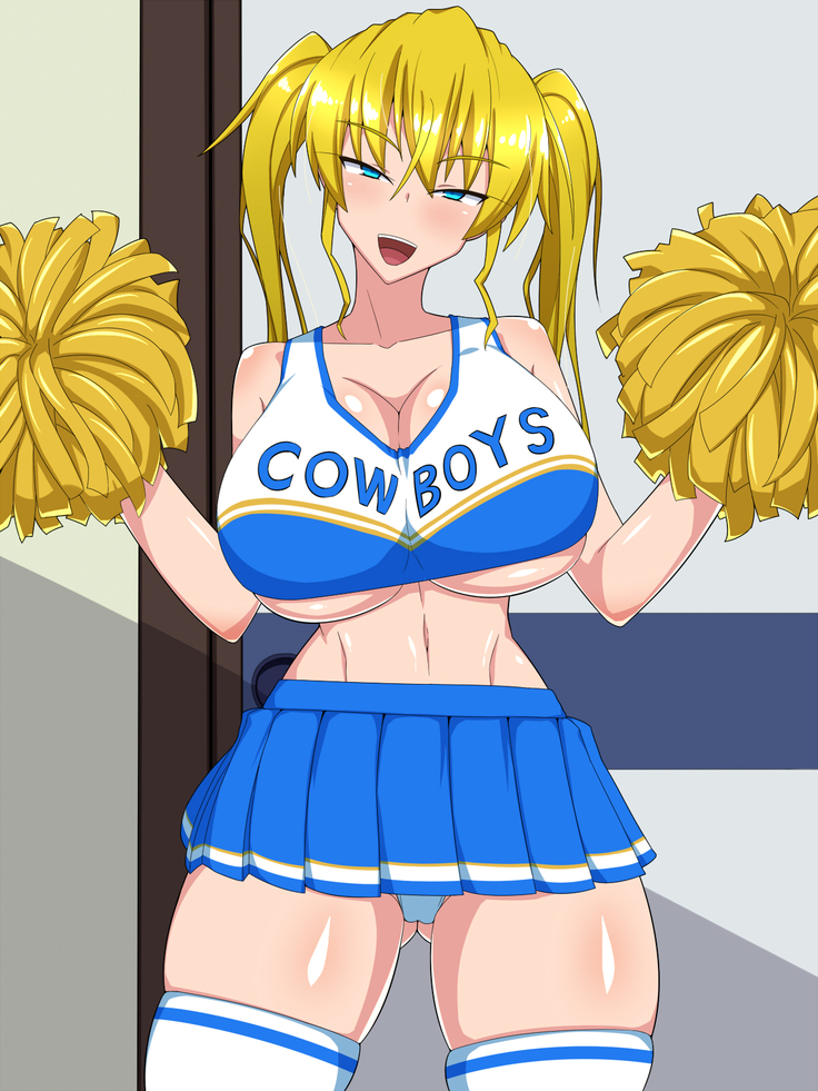 Karada de Yachin o Haraimasu! ~Bakunyuu America Musume to Namahame Koubi~