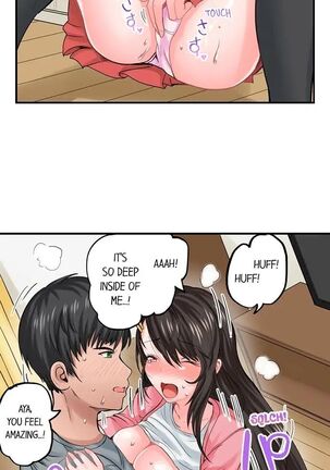 Dick Me Up Inside | Mezametara Sounyuu Sunzen. Nikushoku Danshi Ryou de Utatane Joshi wa Naburareru - Page 105