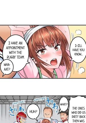 Dick Me Up Inside | Mezametara Sounyuu Sunzen. Nikushoku Danshi Ryou de Utatane Joshi wa Naburareru - Page 117