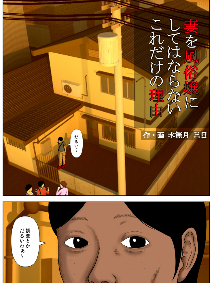 Tsuma o Fuuzokujou ni Shite wa Naranai Kore Dake no Riyuu