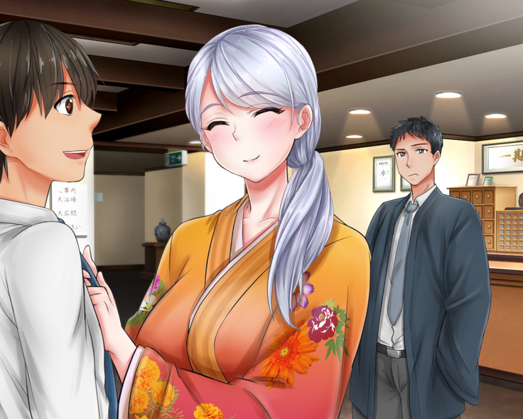 Giri no Otouto ni Netorareta Aniyome Russia-jinzuma no Wakaokami ~Onsen Yado o Tsuida Ani o Sonenda Otouto no Fukushuu~