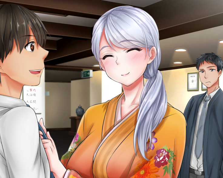 Giri no Otouto ni Netorareta Aniyome Russia-jinzuma no Wakaokami ~Onsen Yado o Tsuida Ani o Sonenda Otouto no Fukushuu~