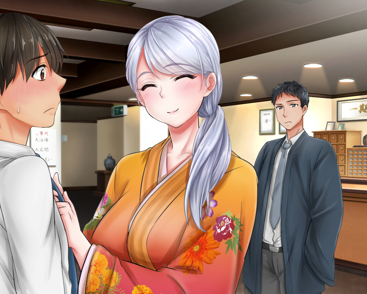 Giri no Otouto ni Netorareta Aniyome Russia-jinzuma no Wakaokami ~Onsen Yado o Tsuida Ani o Sonenda Otouto no Fukushuu~