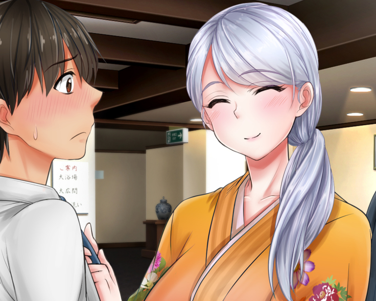 Giri no Otouto ni Netorareta Aniyome Russia-jinzuma no Wakaokami ~Onsen Yado o Tsuida Ani o Sonenda Otouto no Fukushuu~