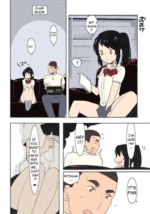 Kimi no Na wa. - & and & - Mitsuha Miyamziu & Teshigawara Katsuhiko Page #19