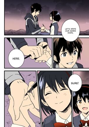 Kimi no Na wa. - & and & - Mitsuha Miyamziu & Teshigawara Katsuhiko Page #86