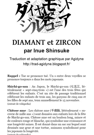 Daiyamondo to jirukonia | Diamant et Zircon - Page 131