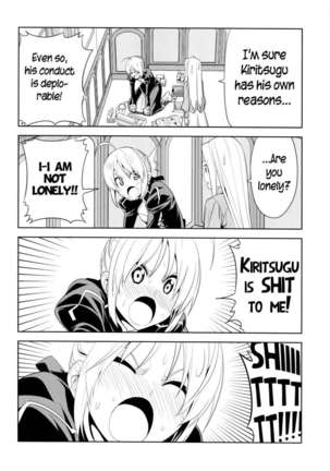 A Very Pitiful Zero Saber Grows Timid Page #7
